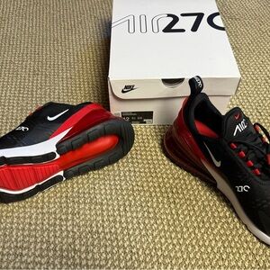 Nike Air 270 Men's Sneakers - Black and Red